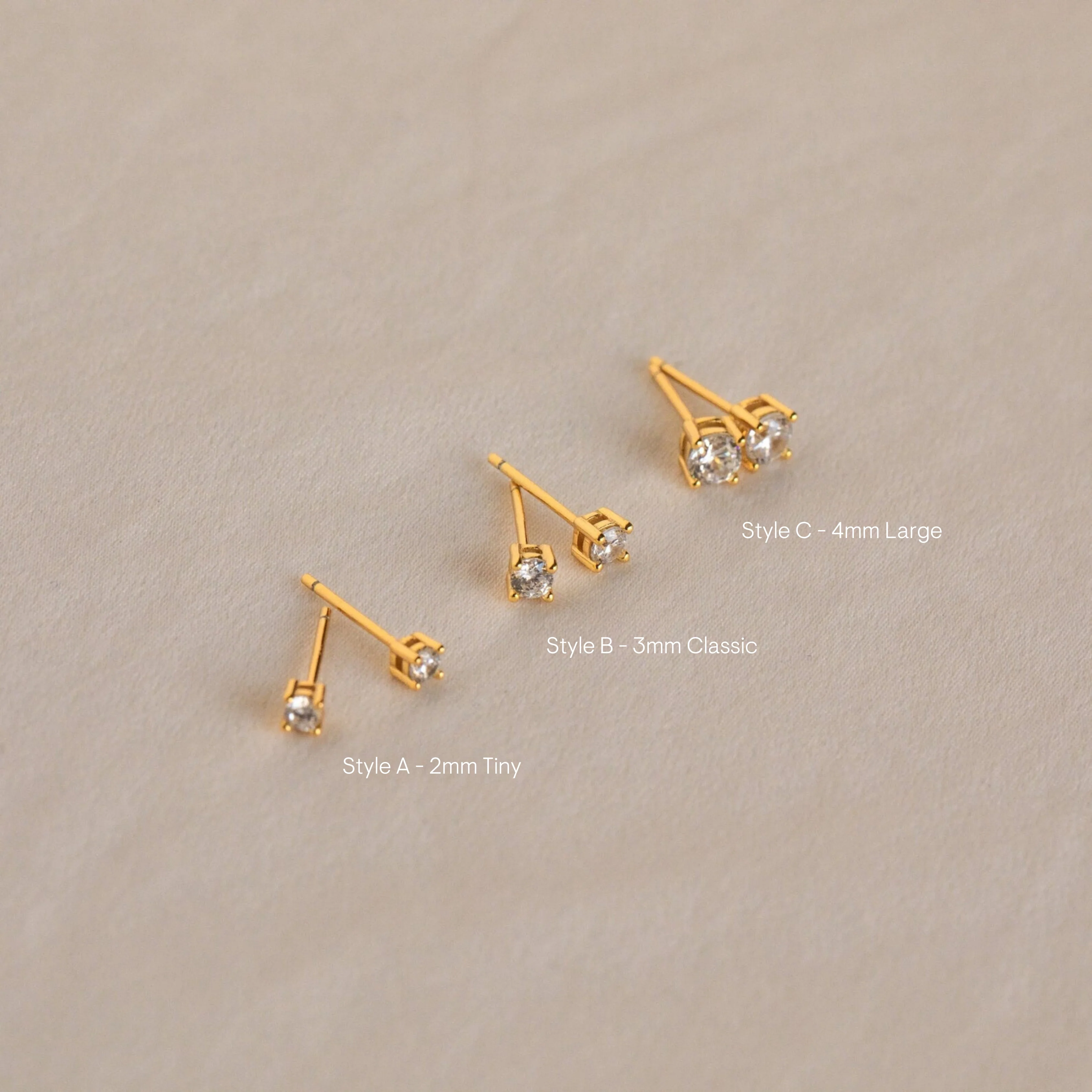 Booker Diamond Studs Set - Image 2