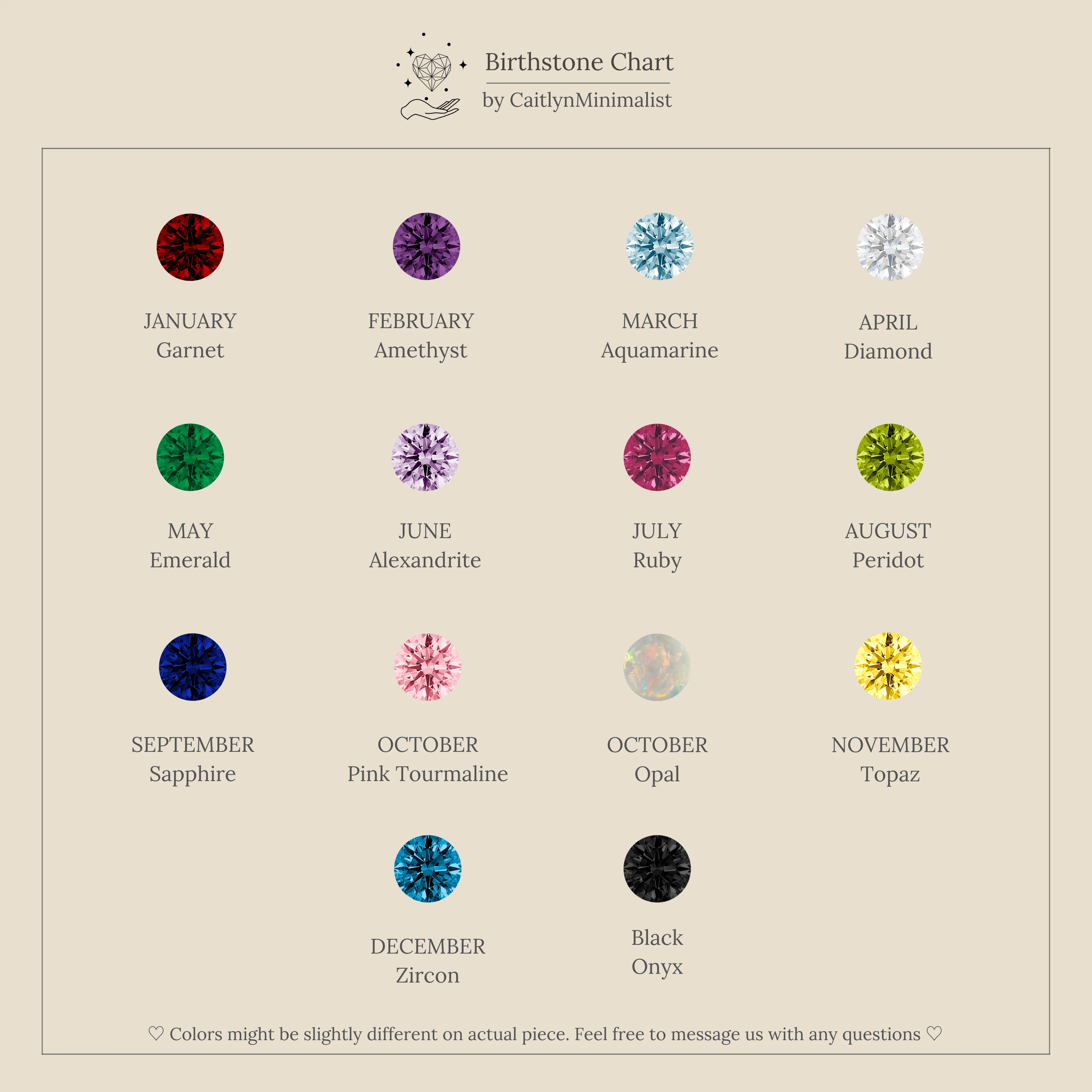 Eternity Birthstone Ring - Image 8